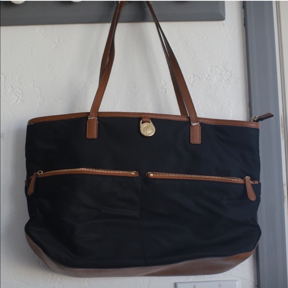 Michael Kors Handbags - Michael Kors black and brown purse